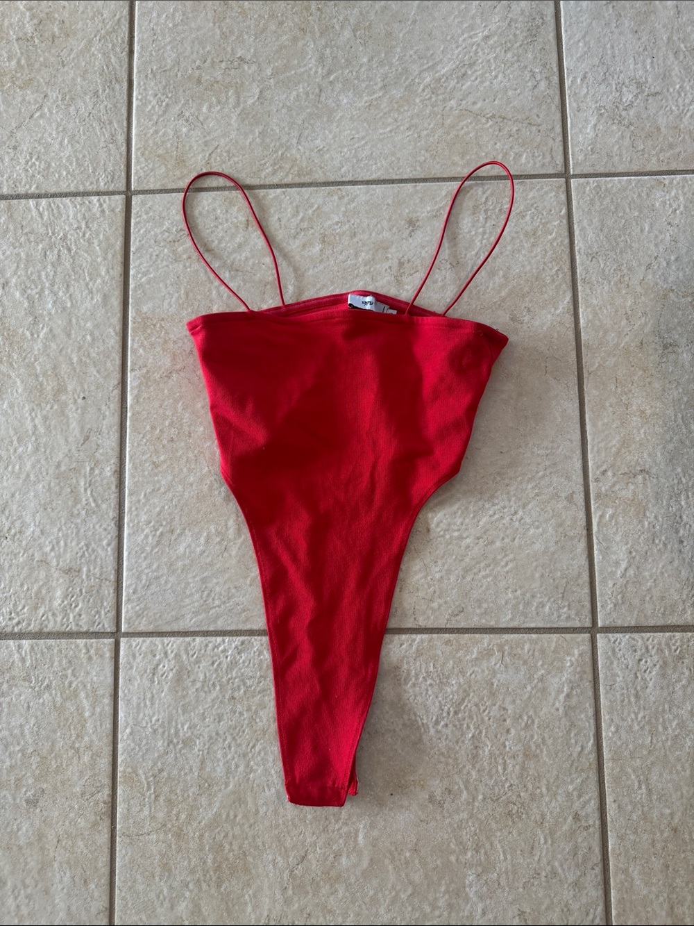 Adika Vibrant Red Bodysuit